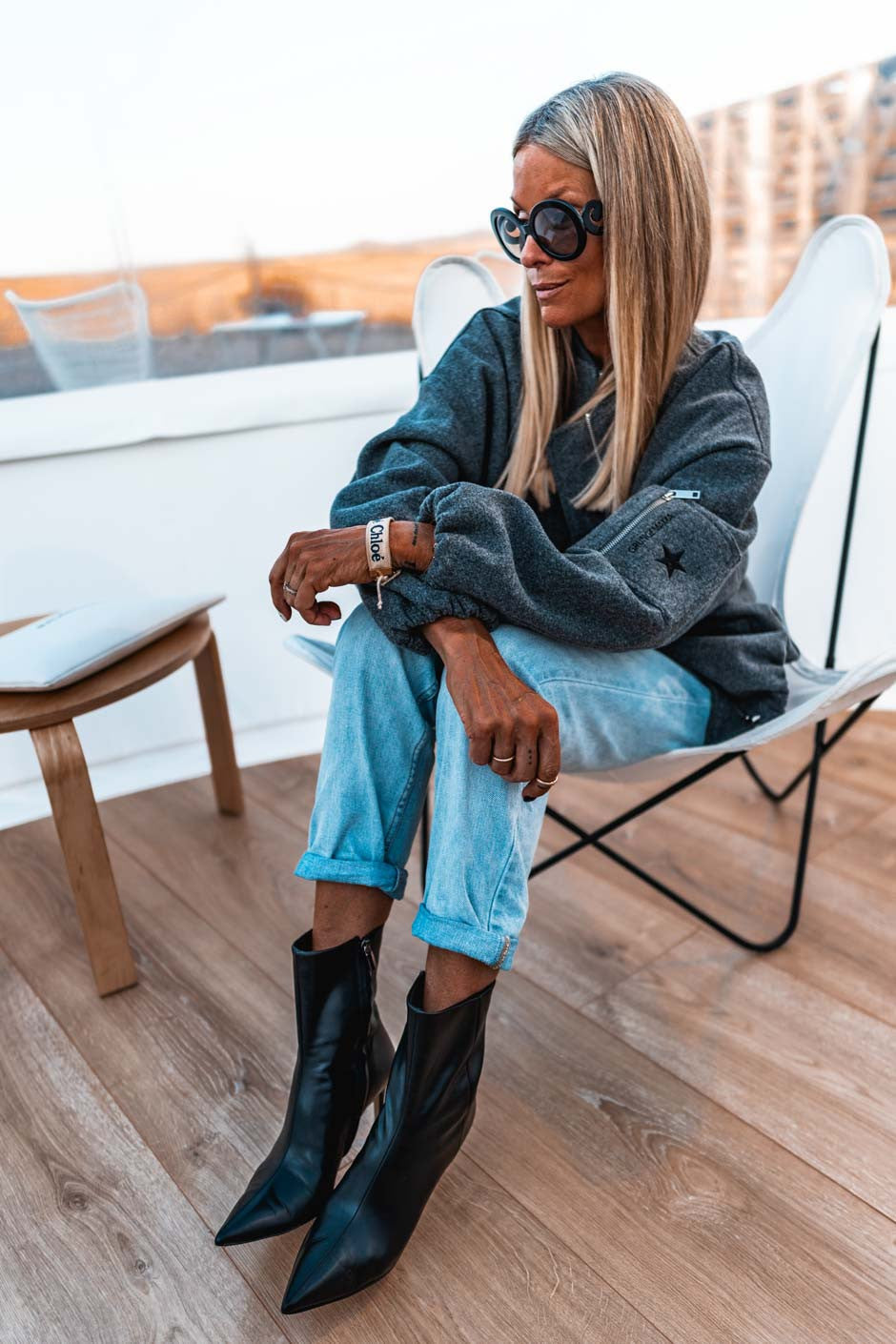 Boots Grungemama Loren noir