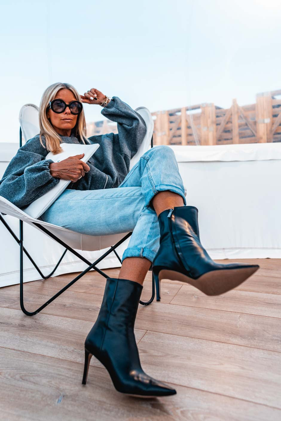 Boots Grungemama Loren noir