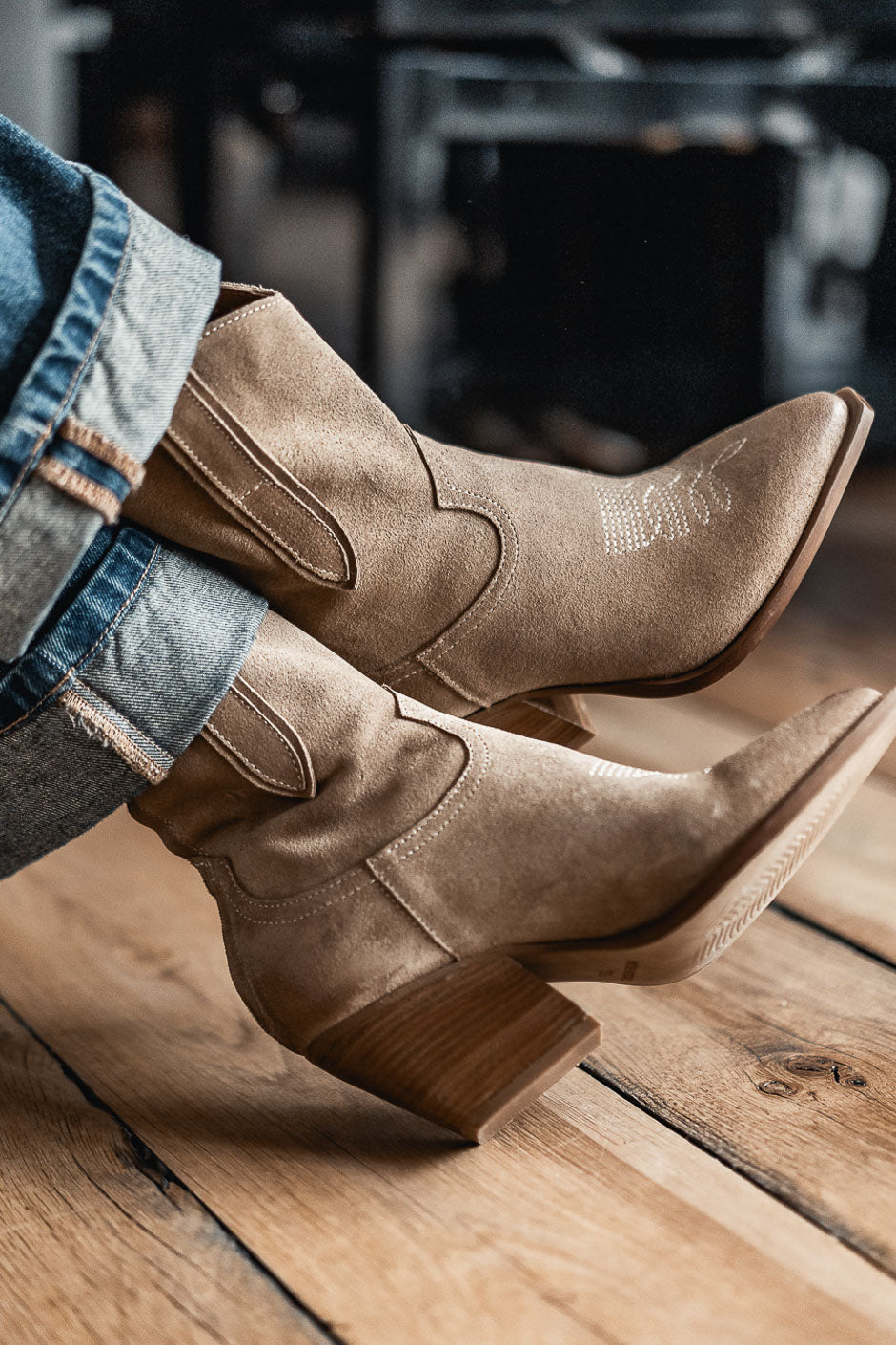 Botas beige Grungemama Masha