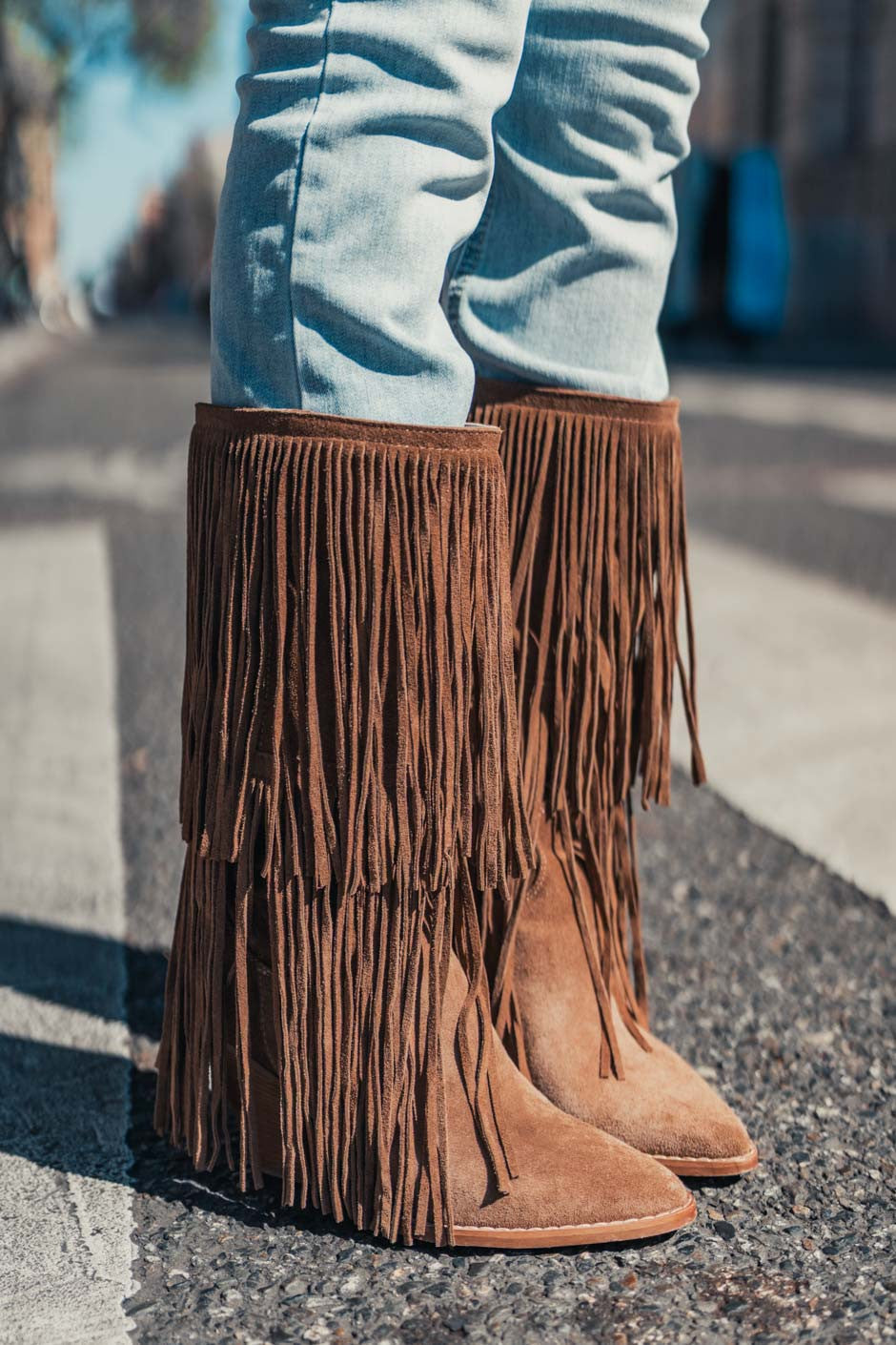 Bottes Grungemama Cassidy camel