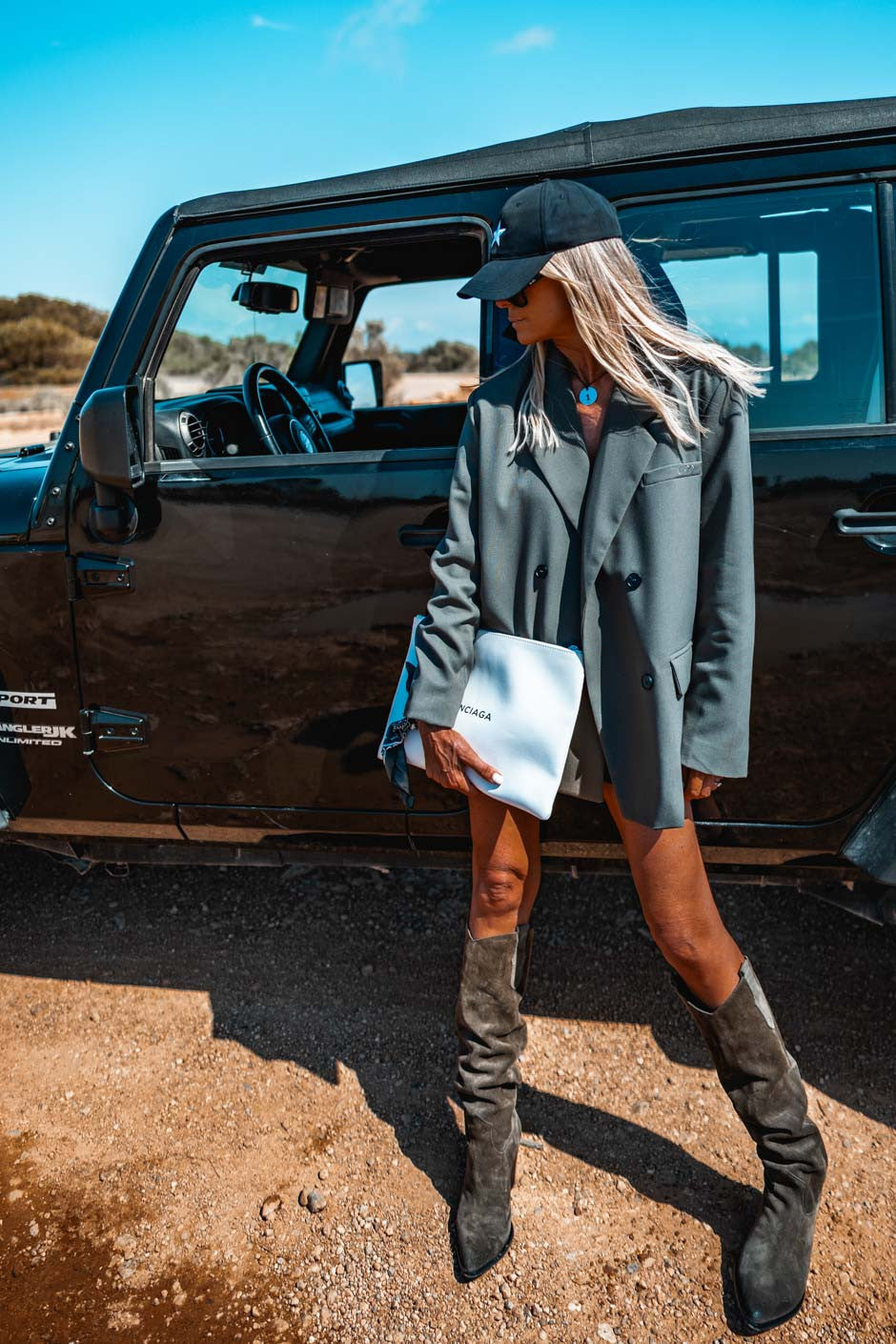 Bottes Grungemama Kansa kaki