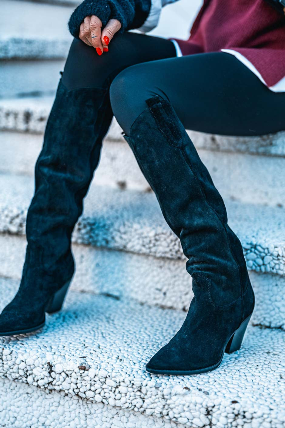 Bottes Grungemama Kansa noir