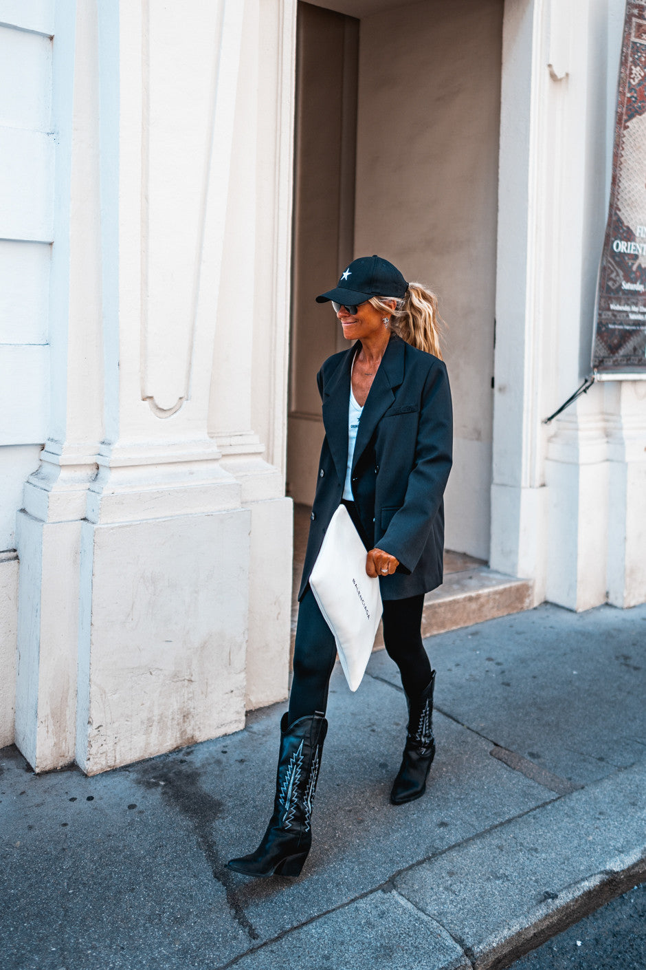 Bottes Grungemama Texana noir