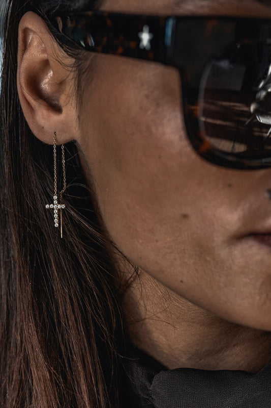 Boucles d'oreille Roxane silver