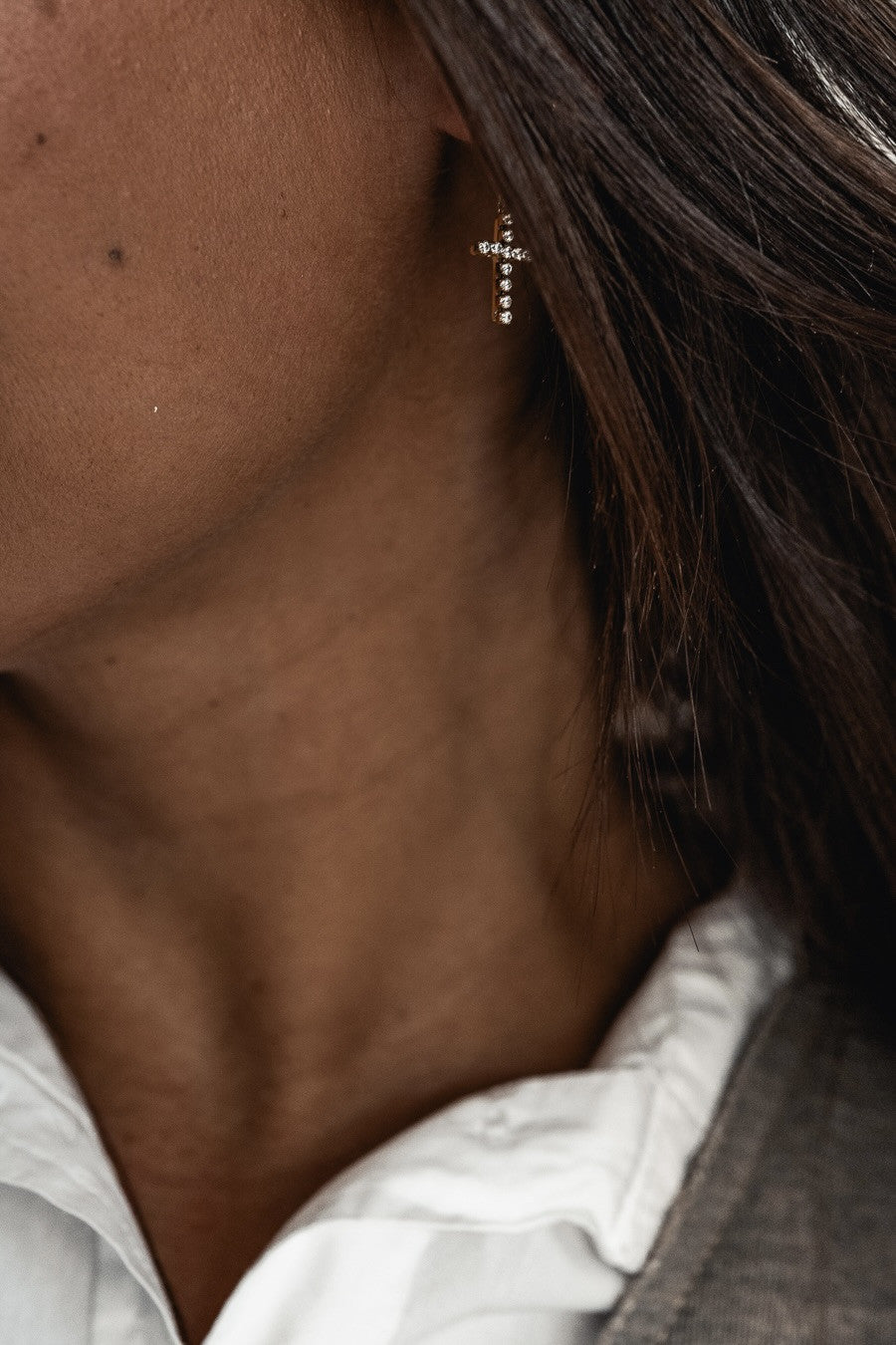 Boucles d'oreilles Roxane gold