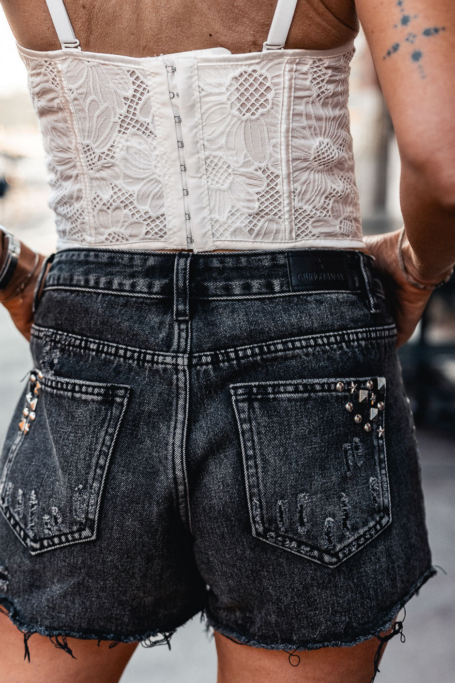 BUSTIER SAMANTHA BLANC – GRUNGEMAMA