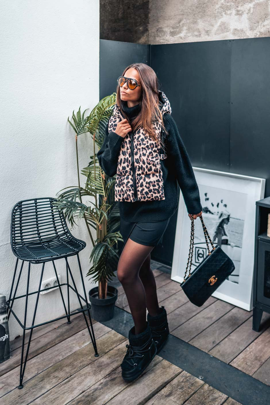 Capuche Grungemama Boop leopard