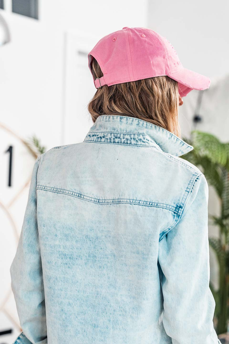 Casquette C rose