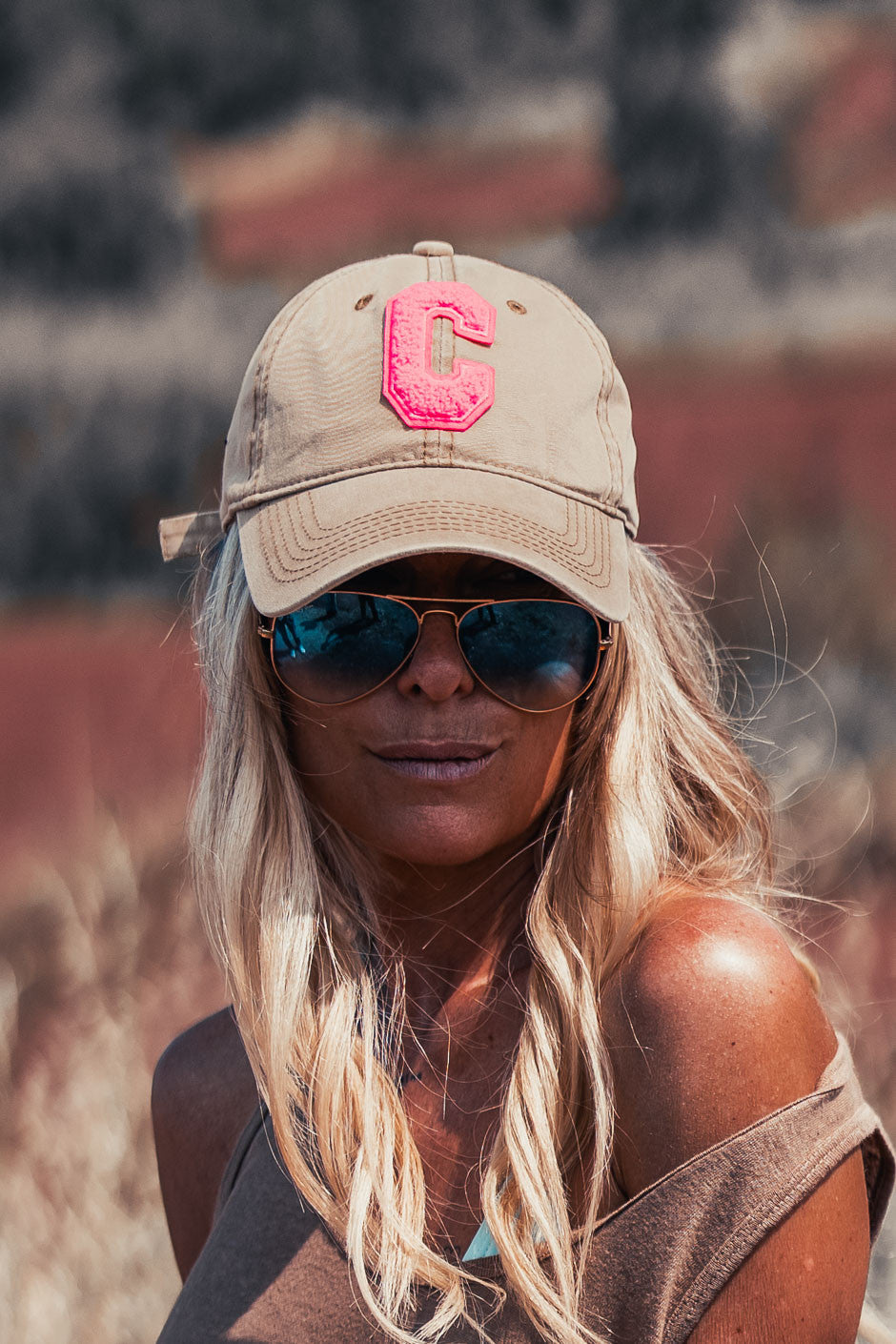 Casquette Oakland camel