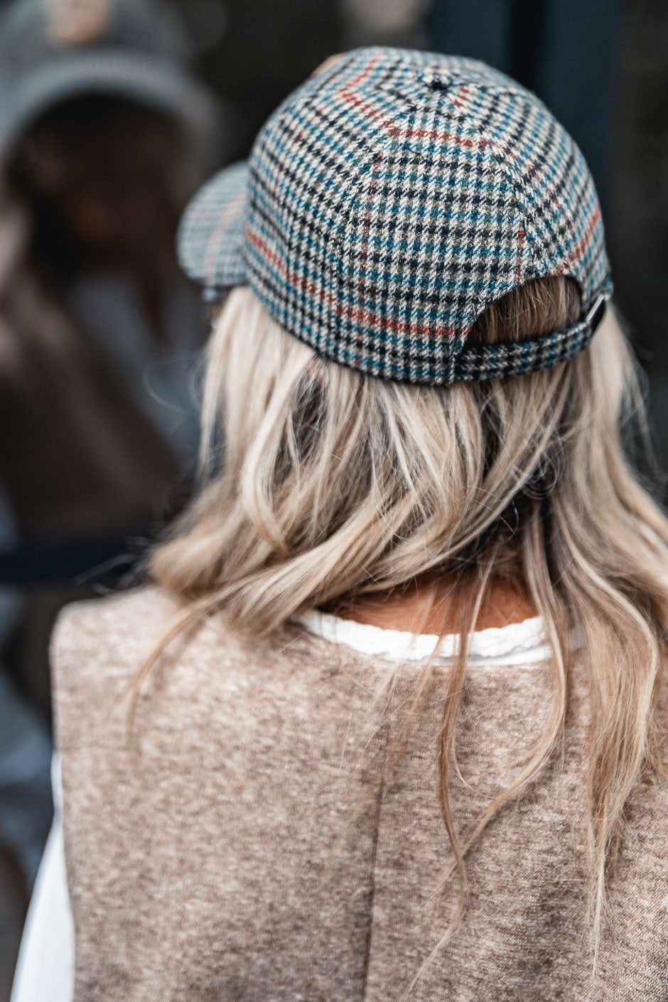 Casquette York carreaux