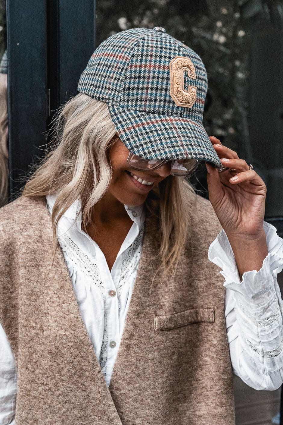 Casquette York carreaux