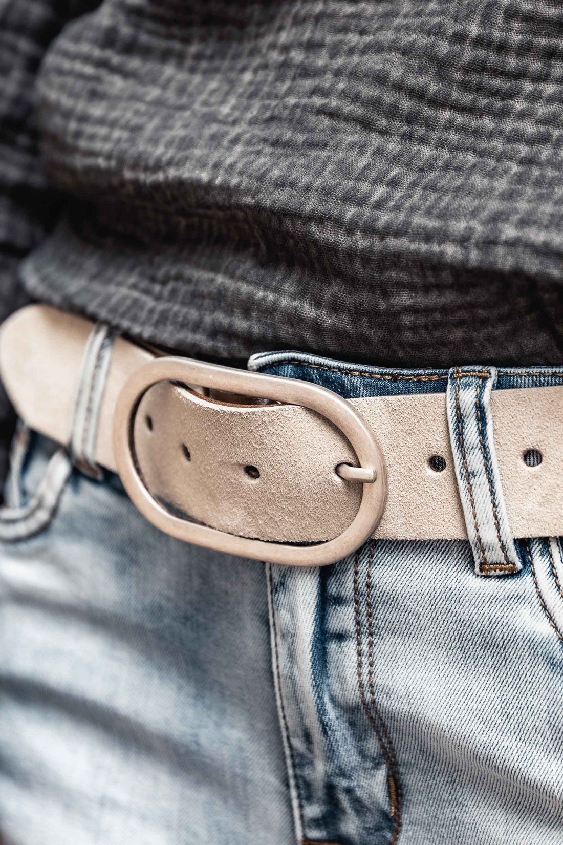 CEINTURE GM BIANCA SAND