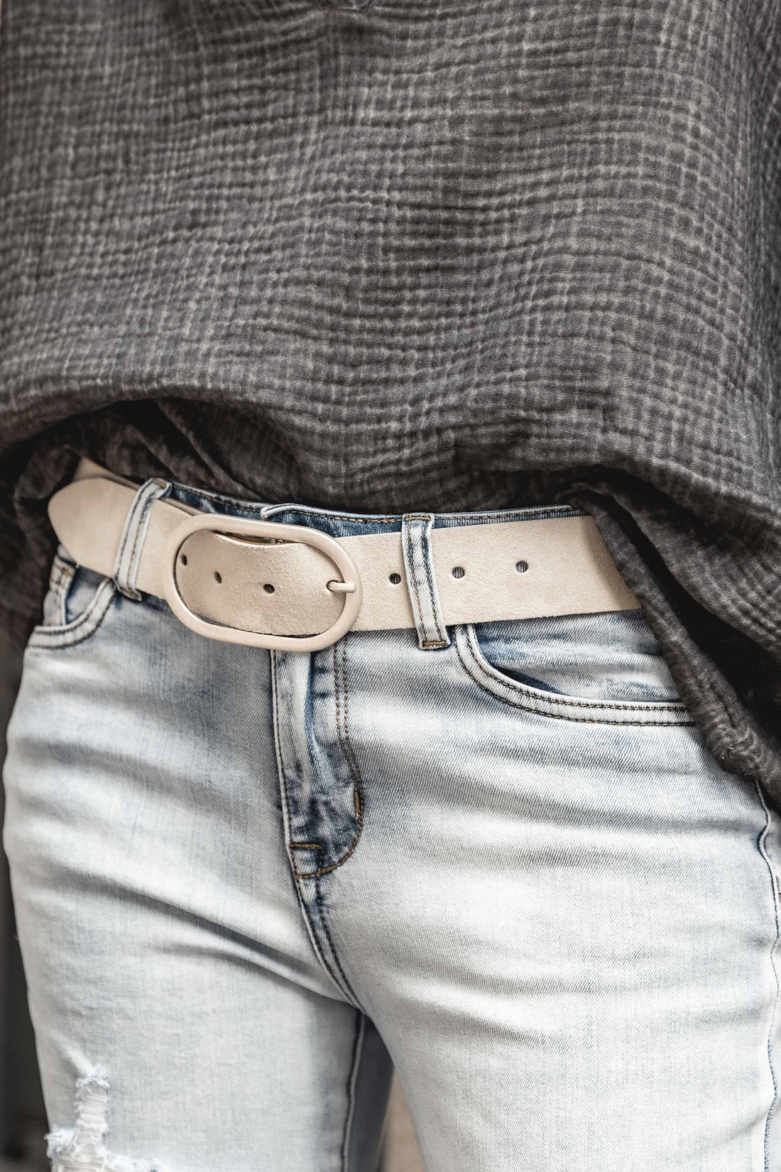 CEINTURE GM BIANCA SAND