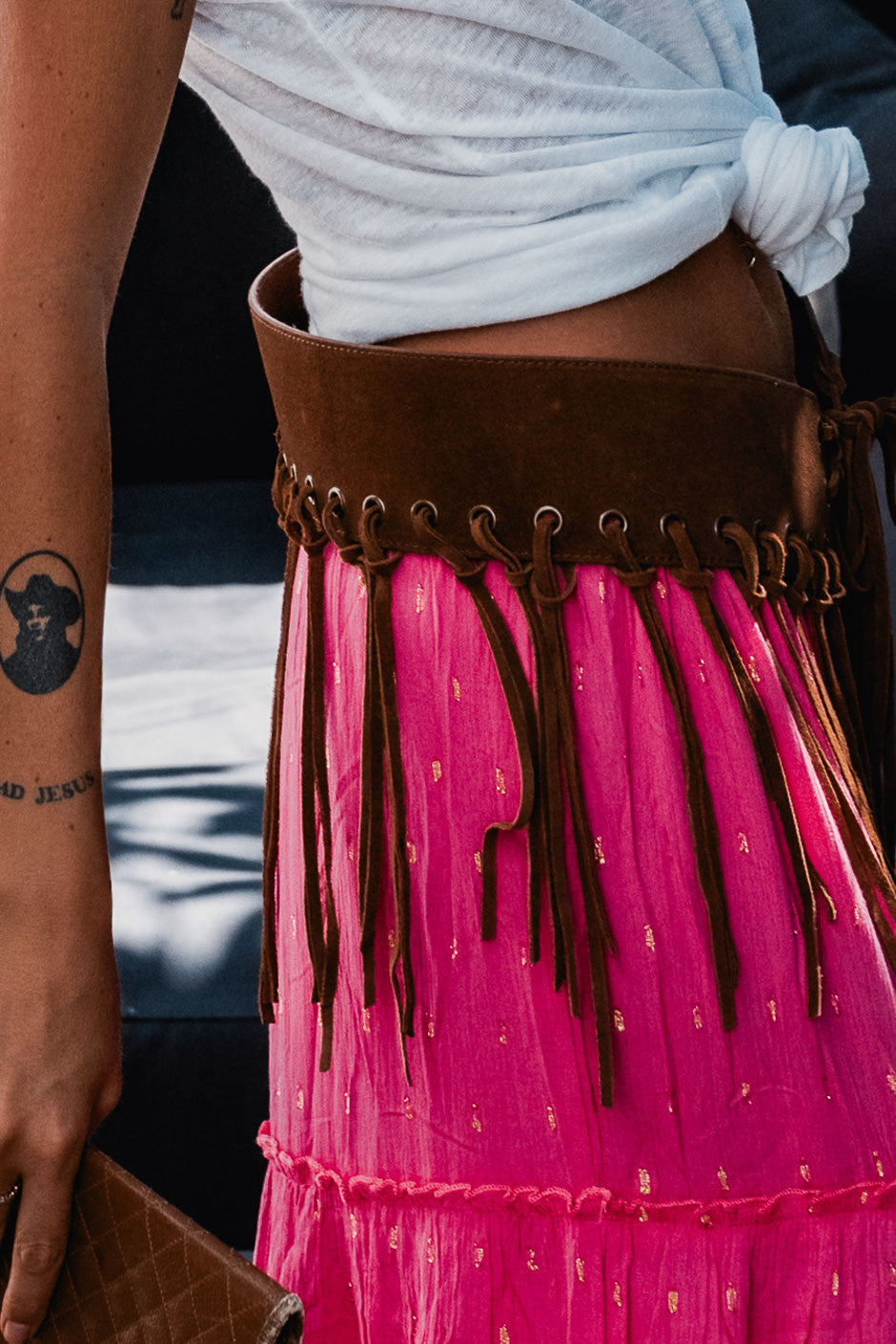 Ceinture Grungemama Tayla brown