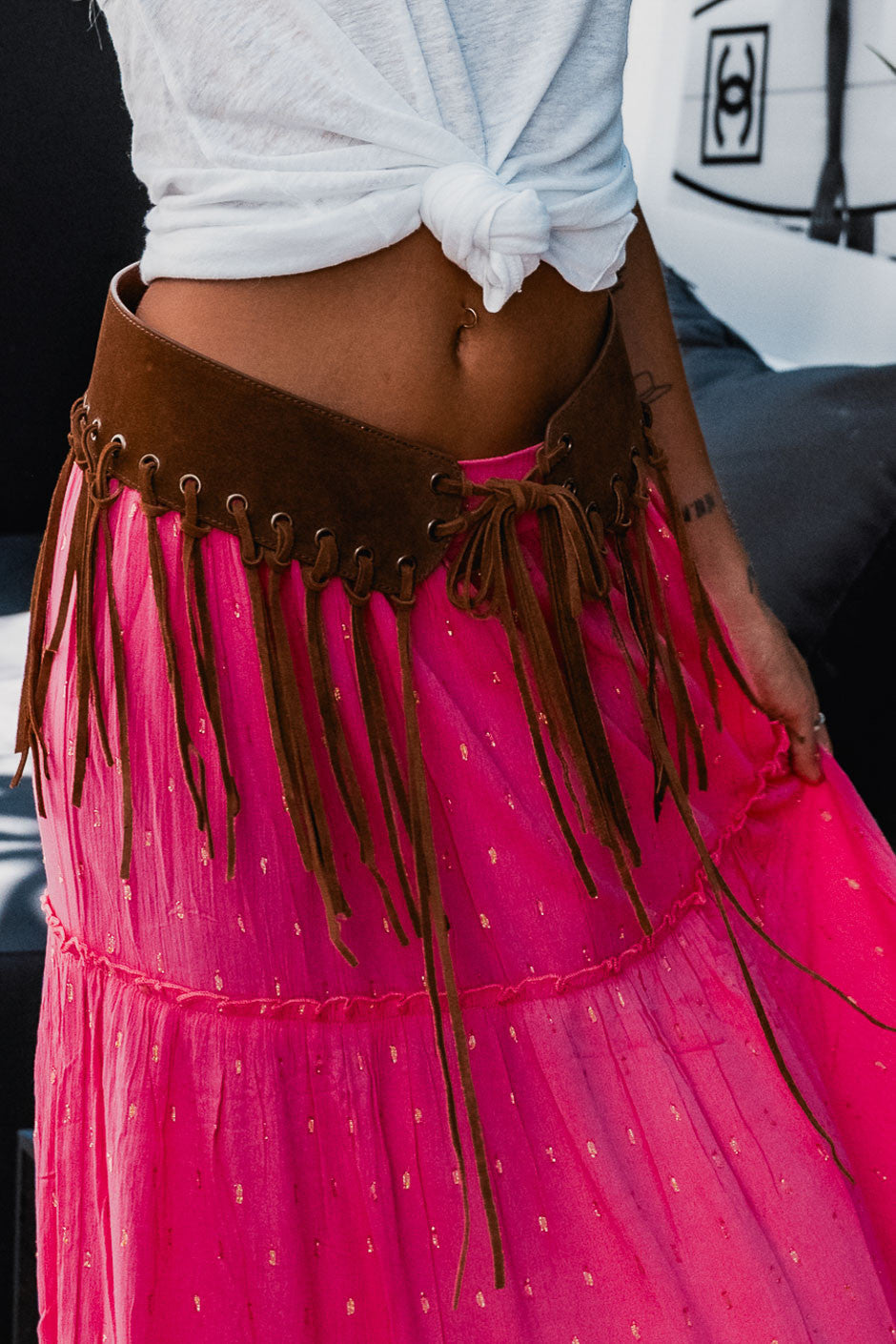 Ceinture Grungemama Tayla brown