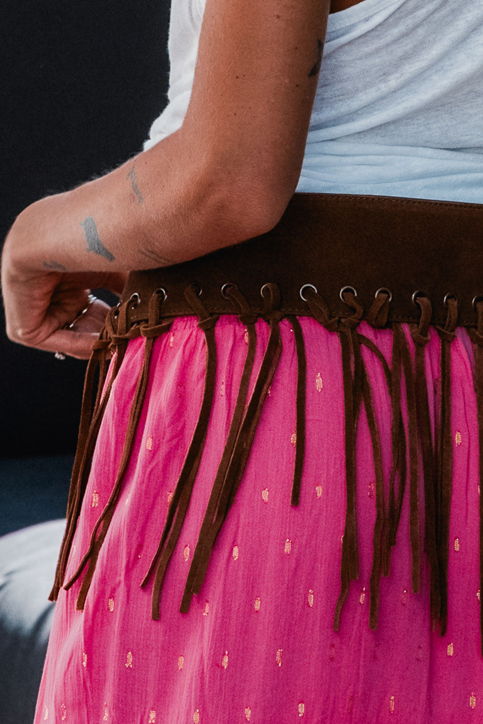 Ceinture Grungemama Tayla brown