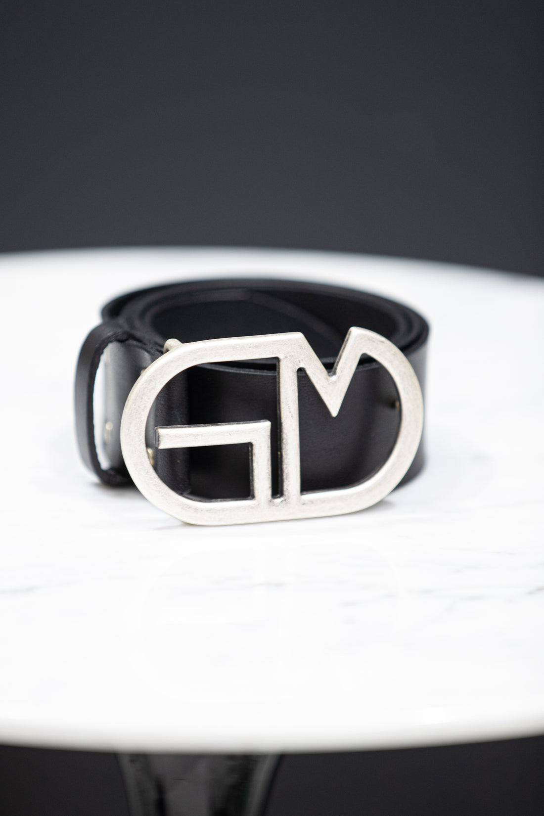 CEINTURE ICONIQUE GRUNGEMAMA noir