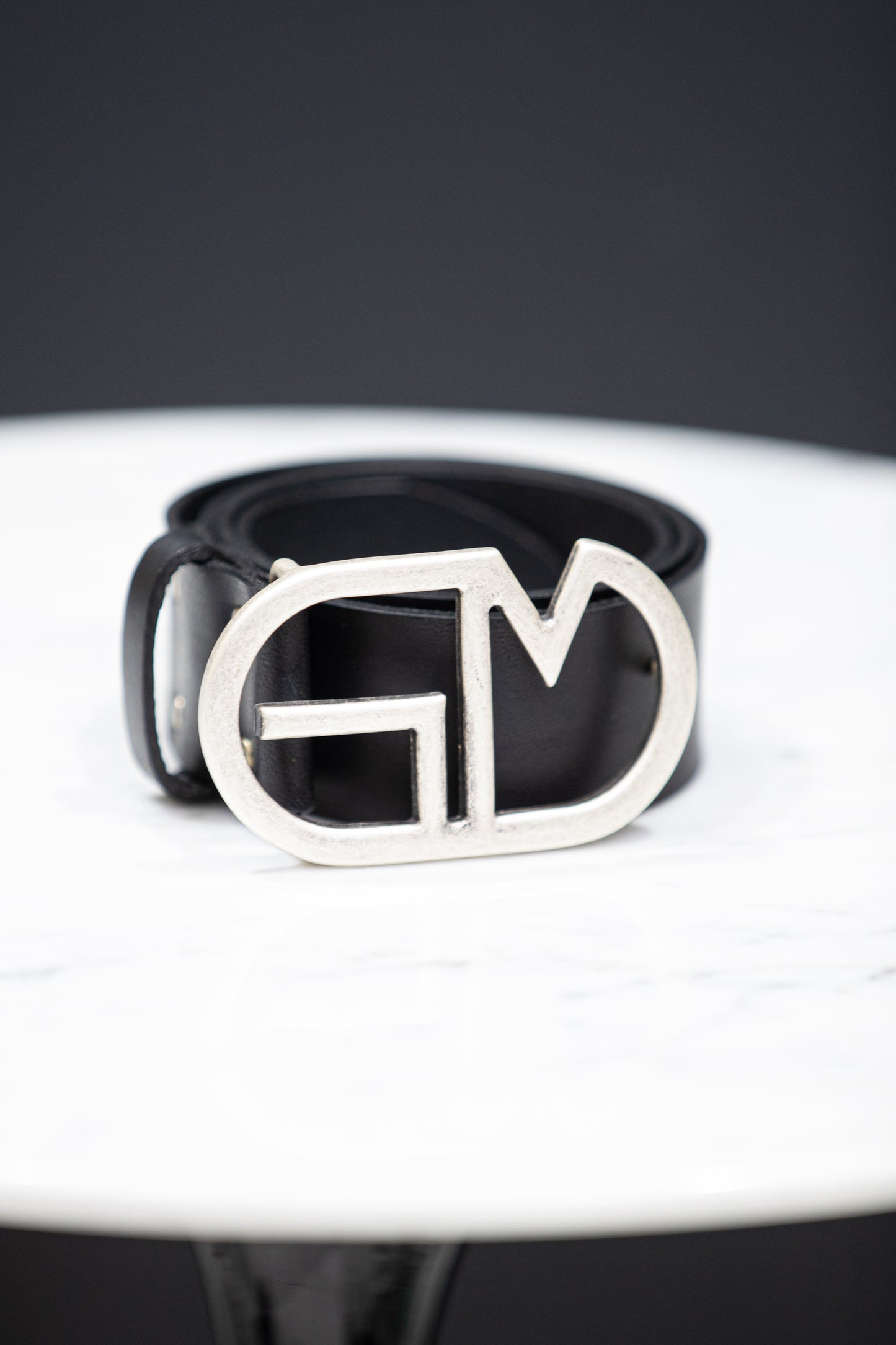 CEINTURE ICONIQUE GRUNGEMAMA noir