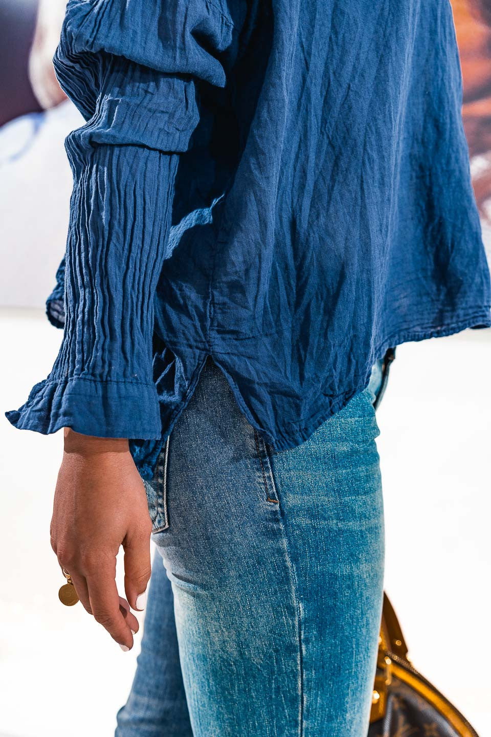 Chemise Agata marine