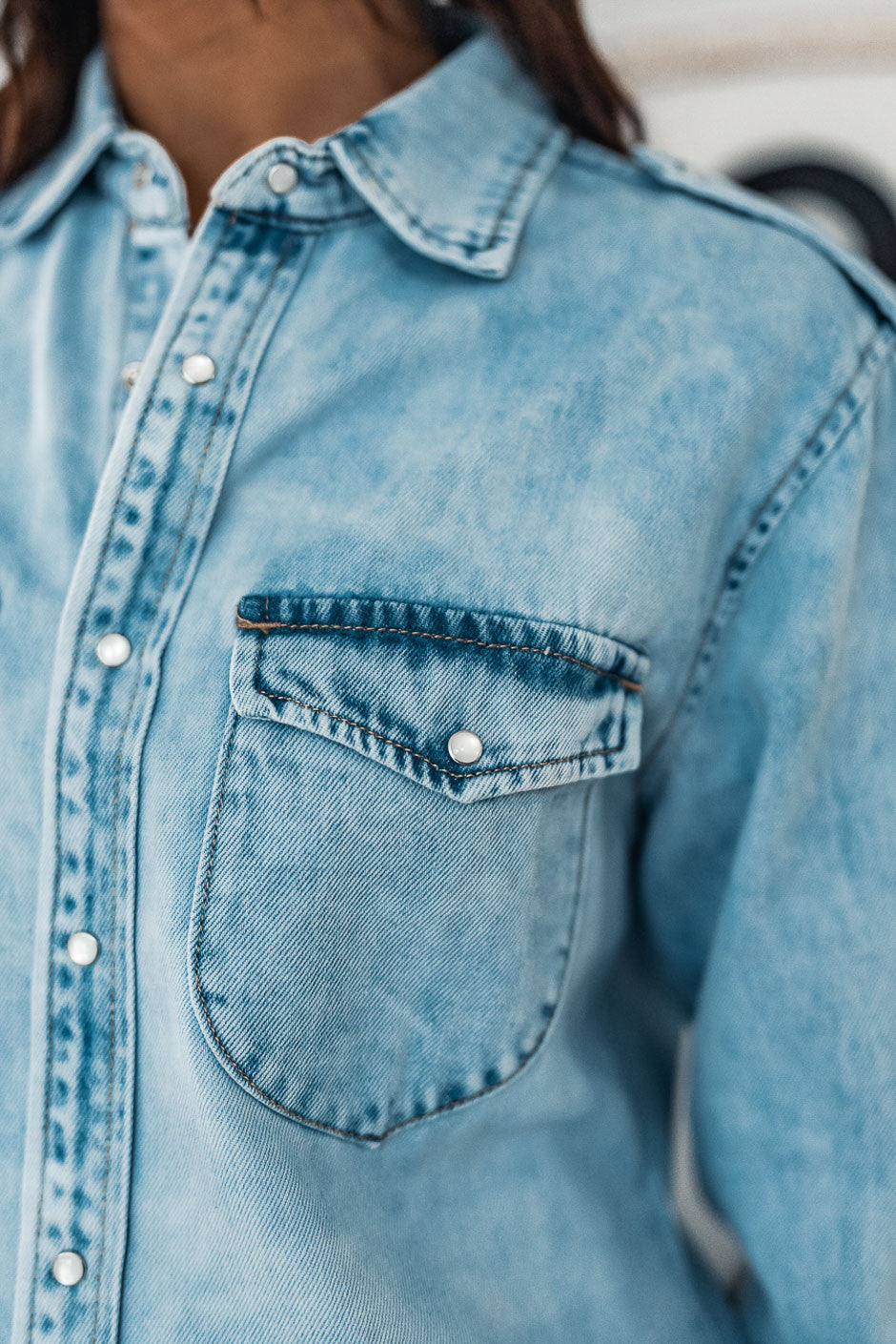 Chemise Agathee bleu