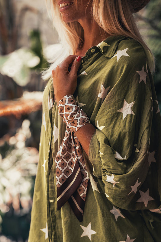 Chemise Banditas Antigua kaki