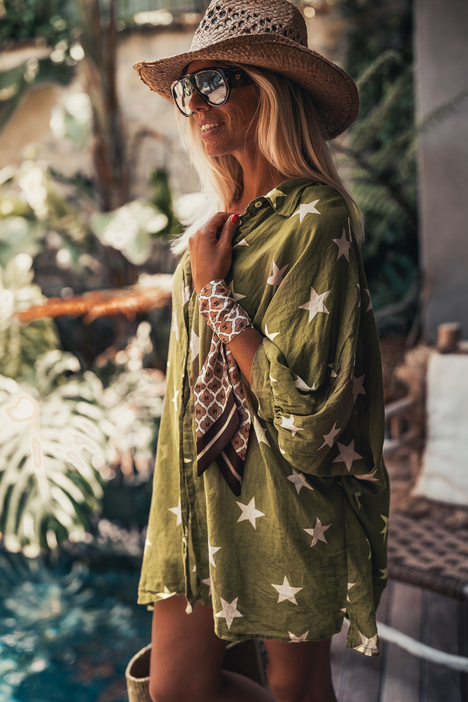 Chemise Banditas Antigua kaki