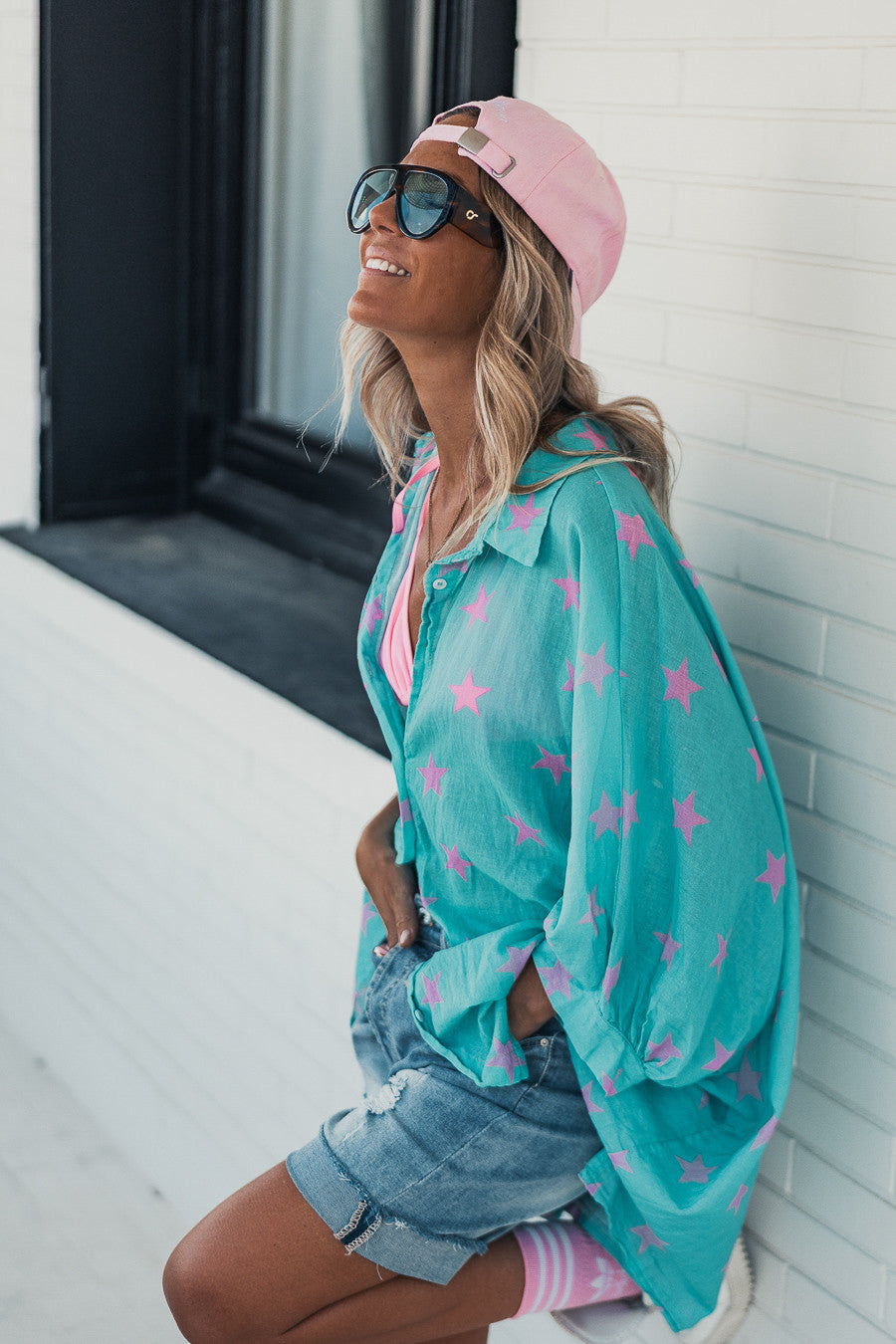 Chemise Banditas Antigua bleu