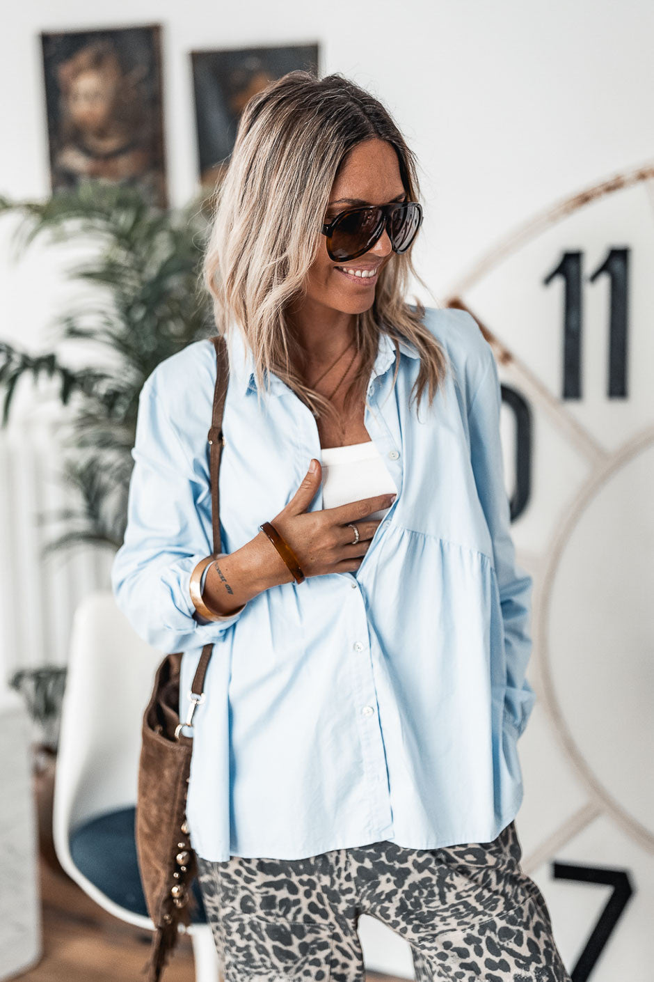 Chemise Banditas Dune bleu