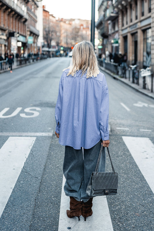 Chemise Banditas Esme bleu