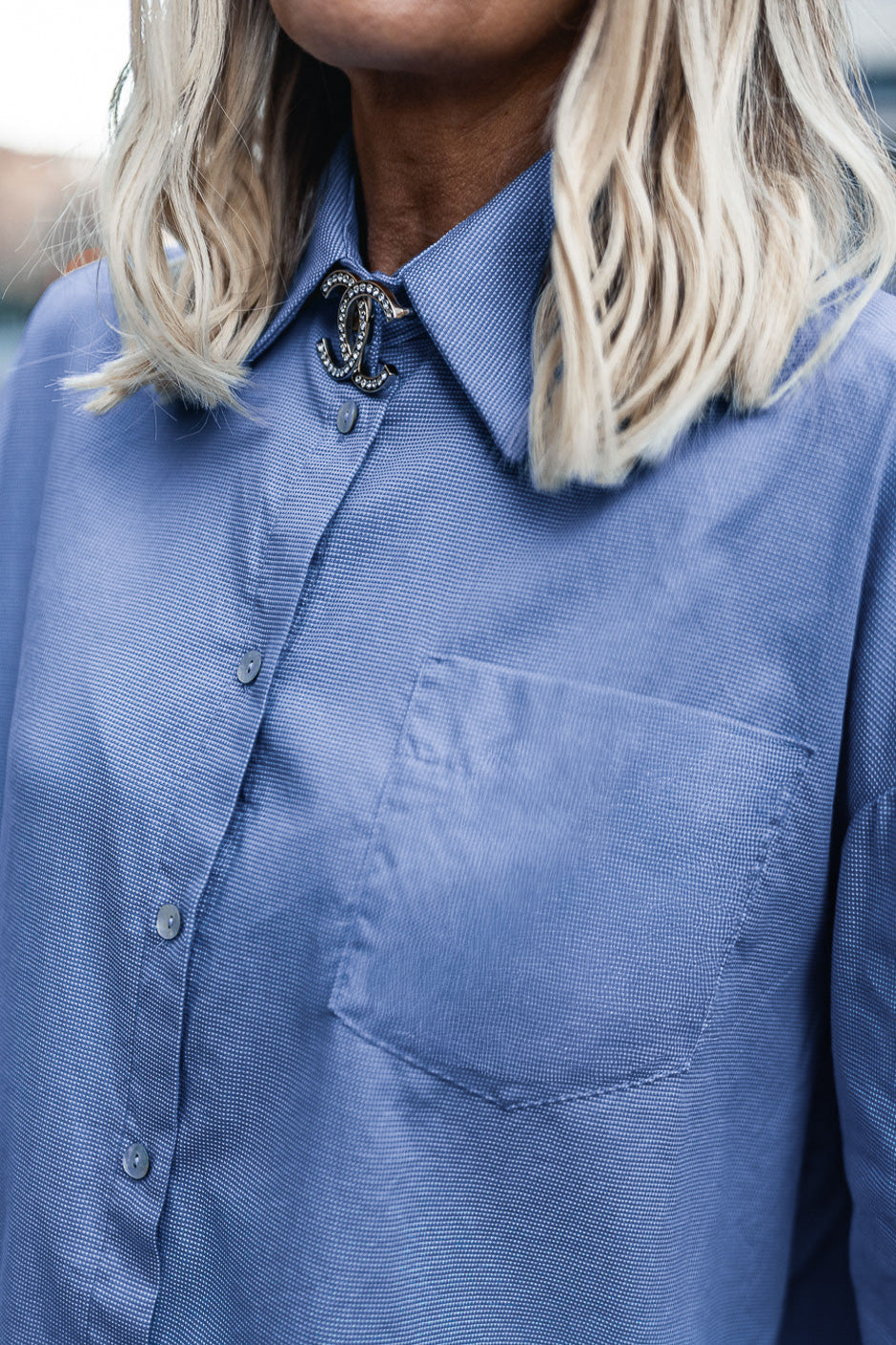 Chemise Banditas Esme bleu