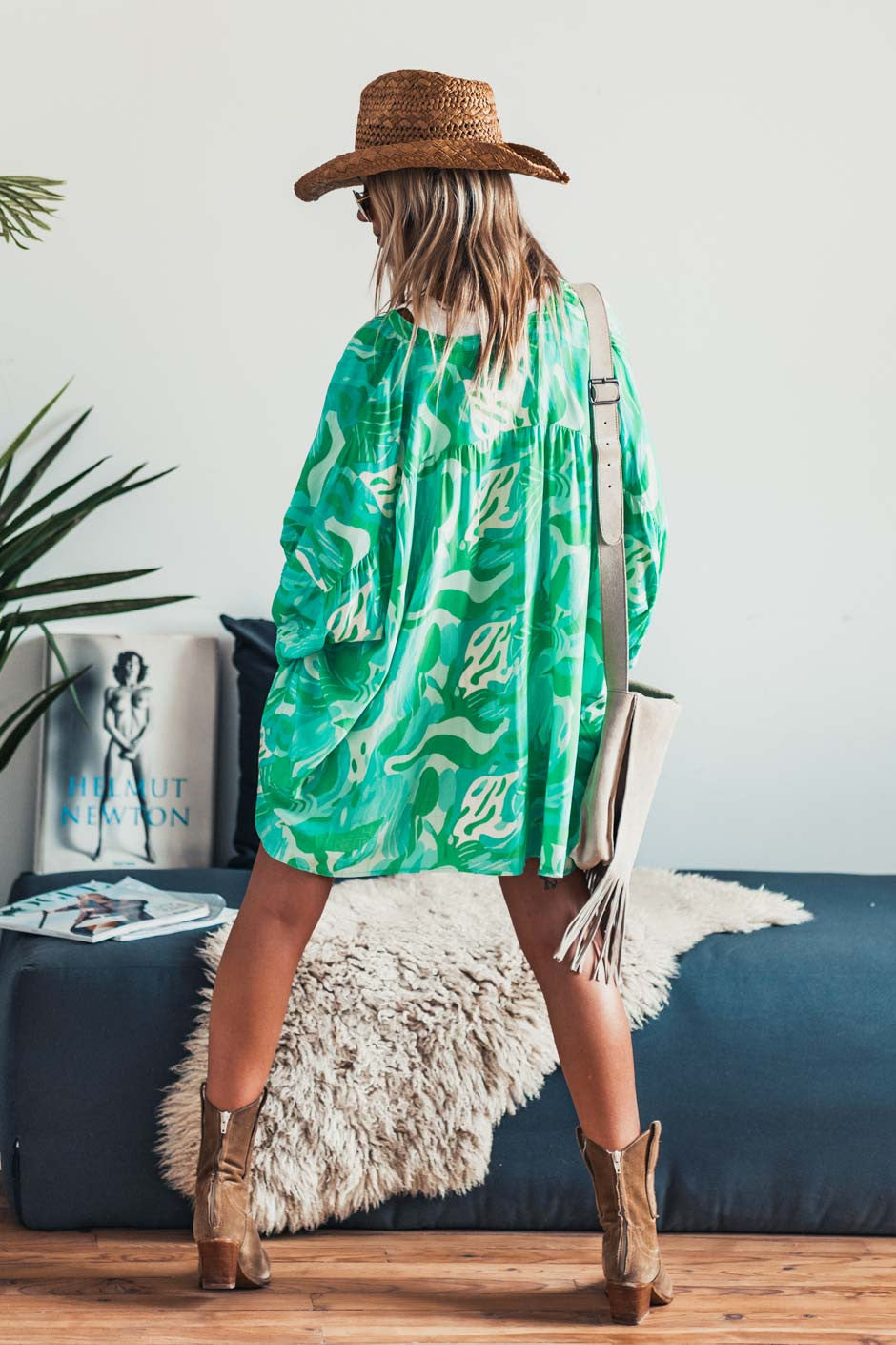 Chemise Banditas Minnea vert