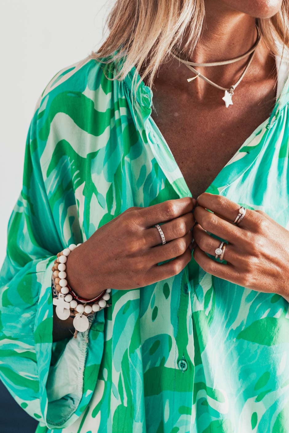 Chemise Banditas Minnea vert