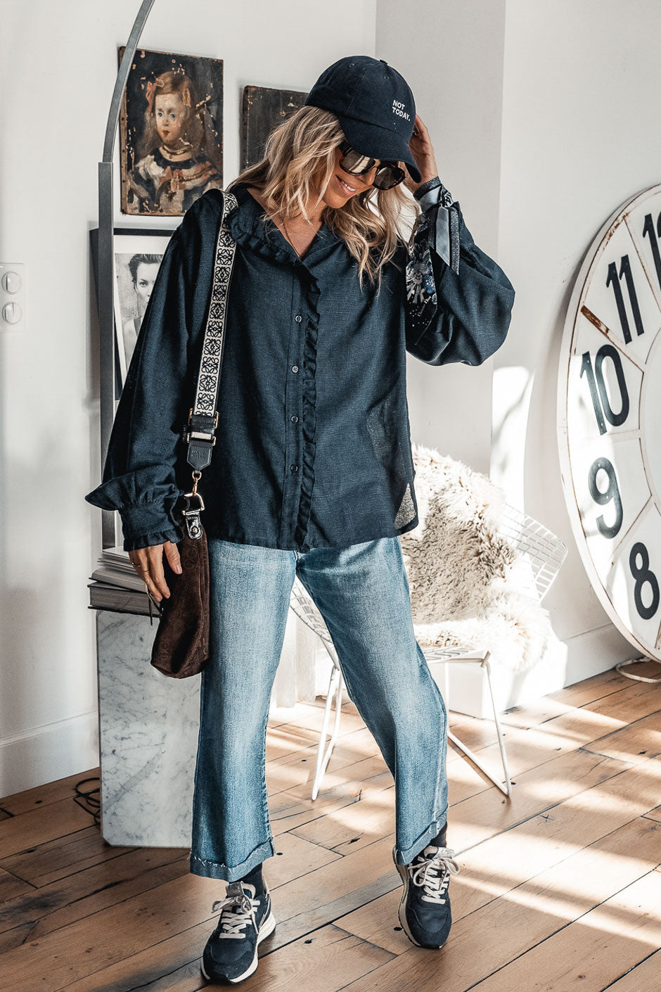 Chemise Banditas Palmi bleu