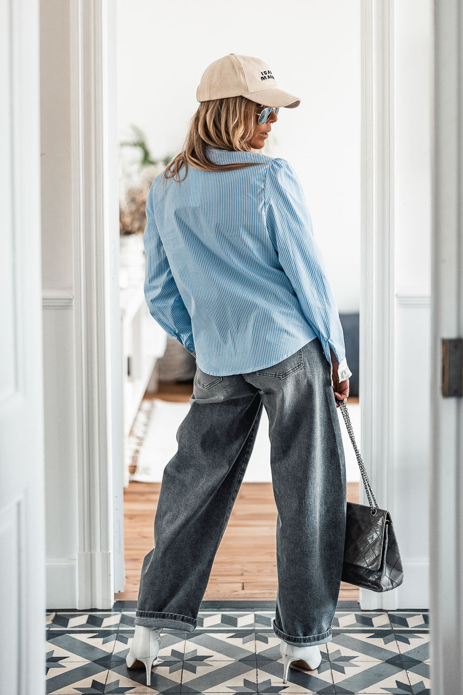 Chemise Grungemama Ariett bleu