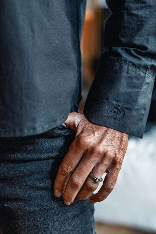 Chemise Grungemama Bali noir