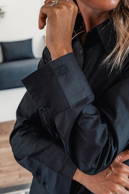 Chemise Grungemama Balyne noir