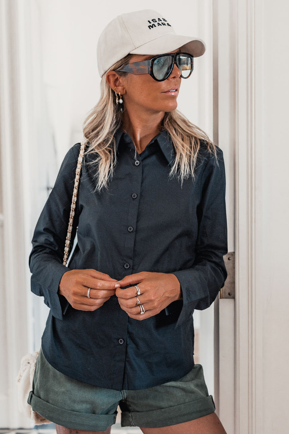 Chemise Grungemama Balyne noir