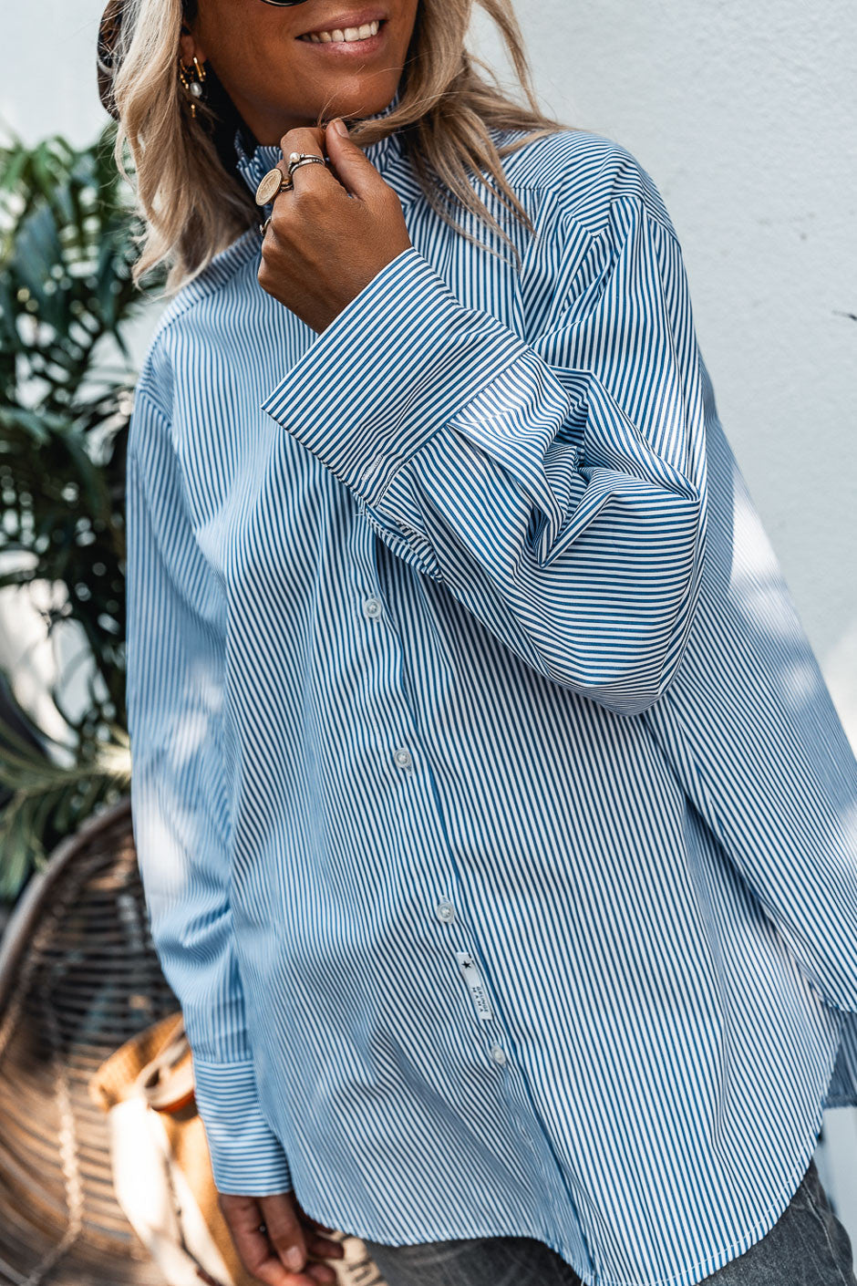 Chemise Grungemama Bony rayé