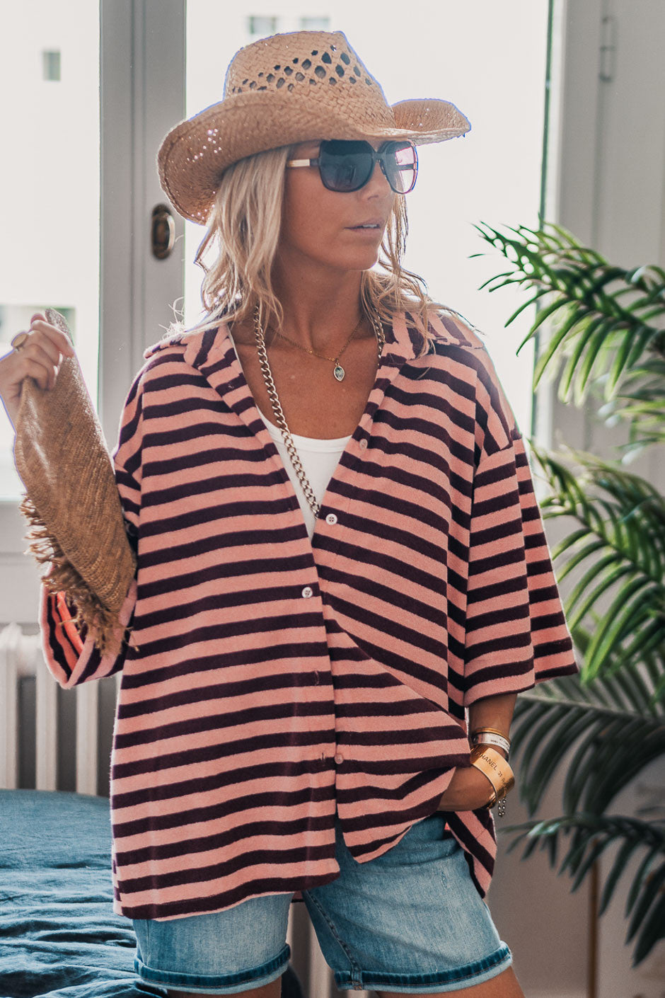 Chemise Grungemama Boston rose