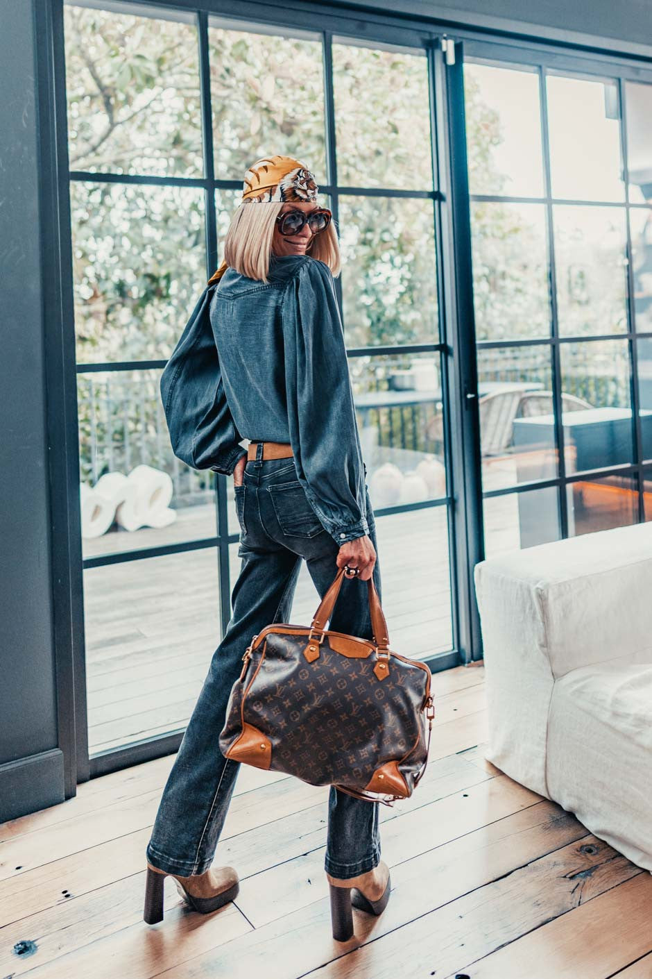 Chemise Grungemama Janis noir