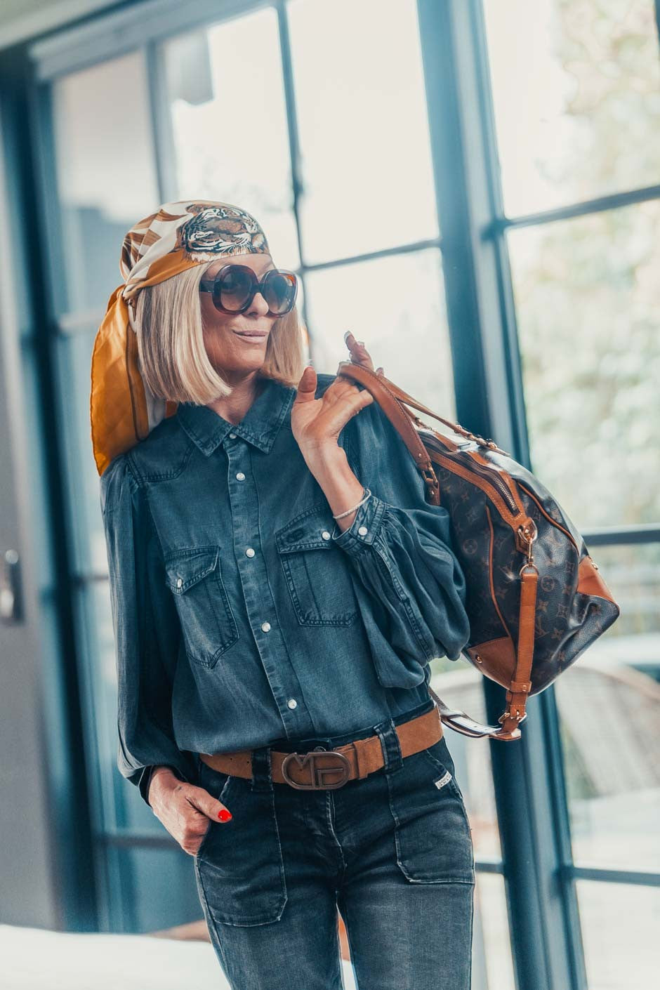 Chemise Grungemama Janis noir