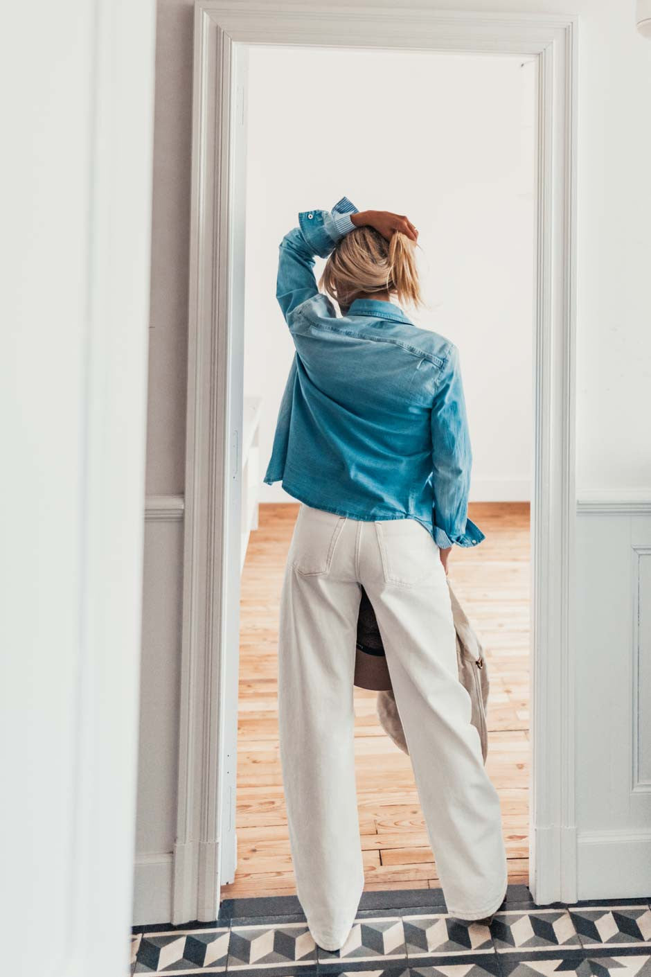 Chemise Grungemama Laxa bleu