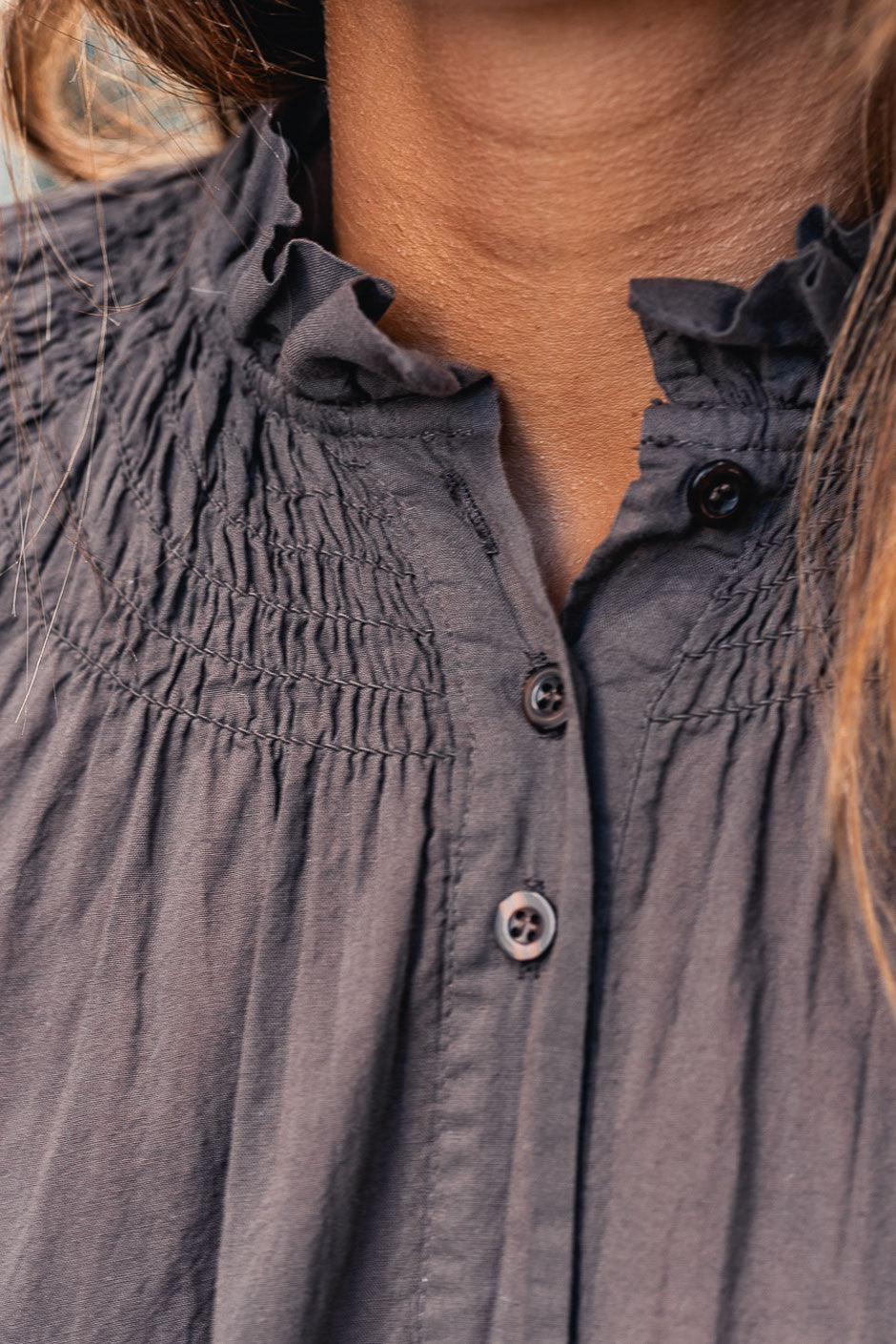 Chemise Grungemama Liliana choco