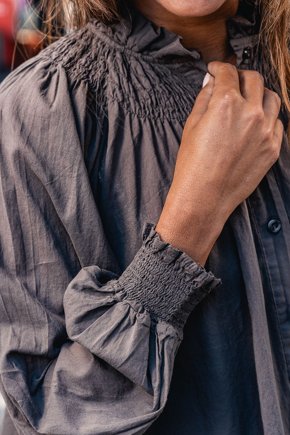 Chemise Grungemama Liliana choco