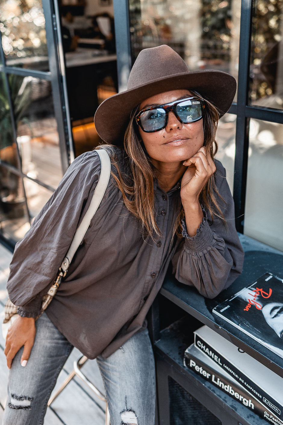 Chemise Grungemama Liliana choco