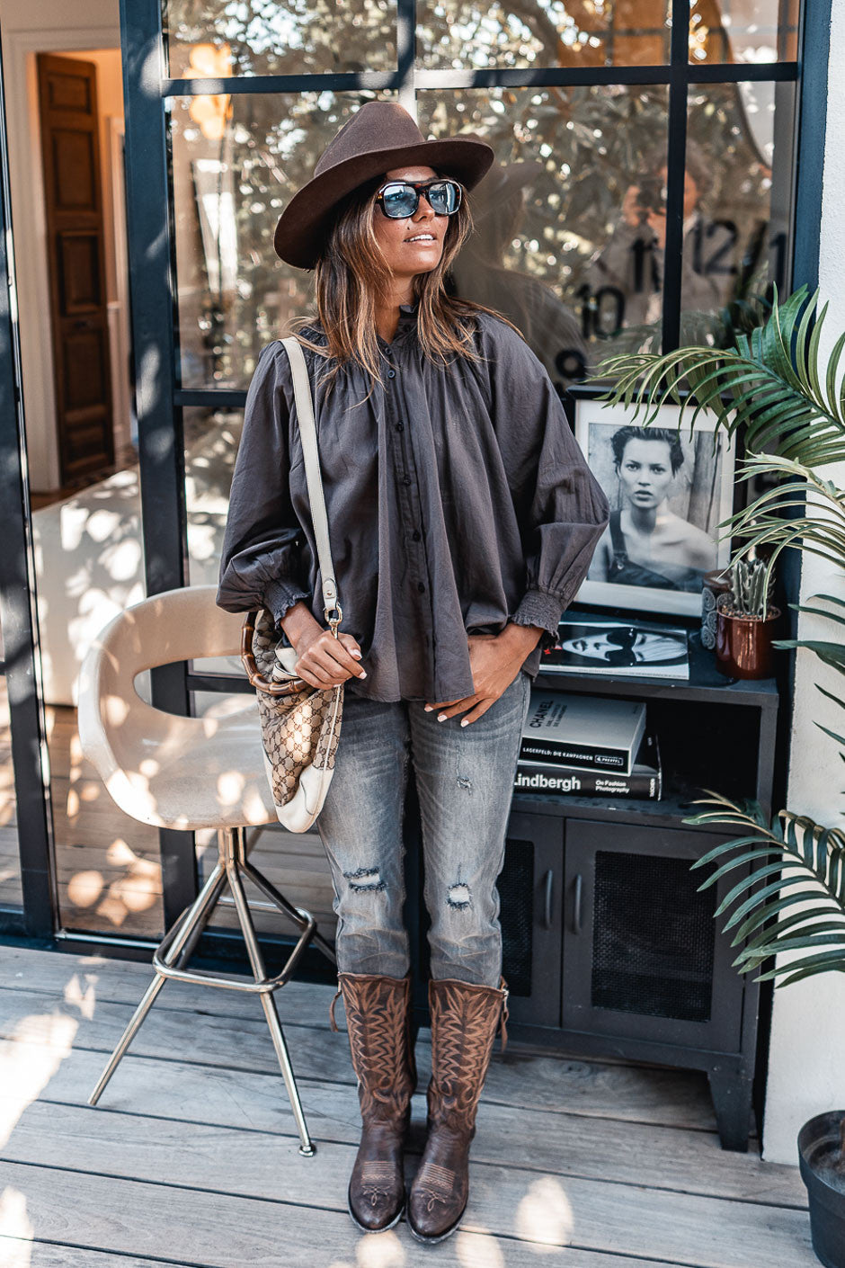 Chemise Grungemama Liliana choco