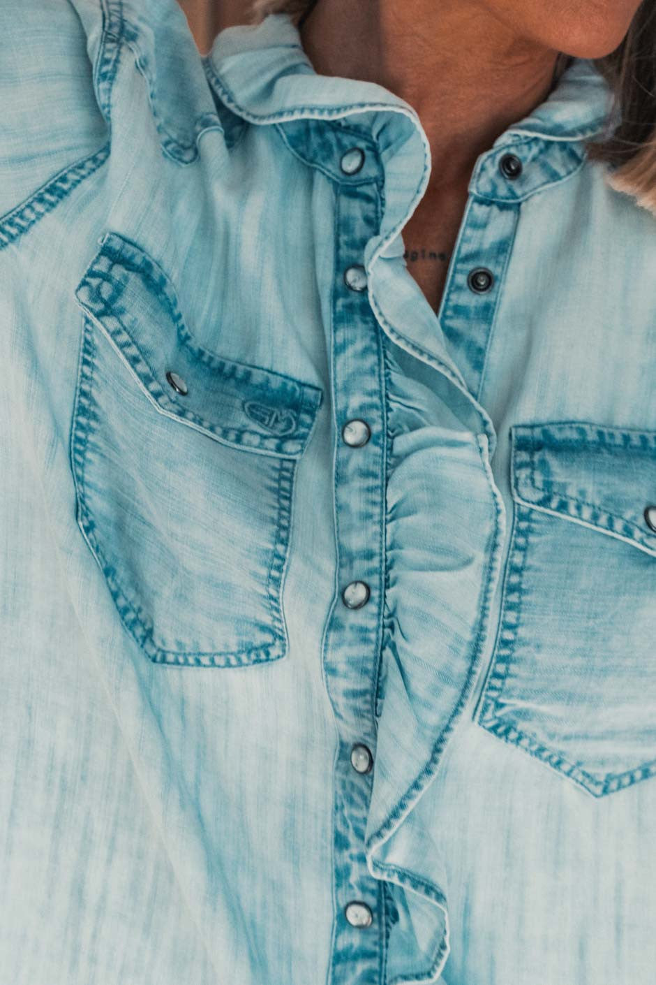 Chemise Grungemama Marvin bleach