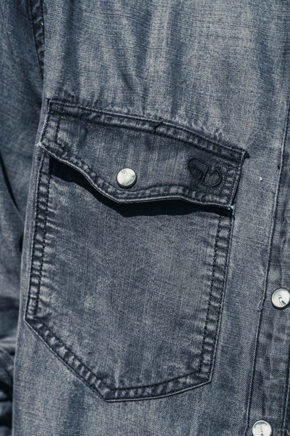 Chemise Grungemama Marvin noir