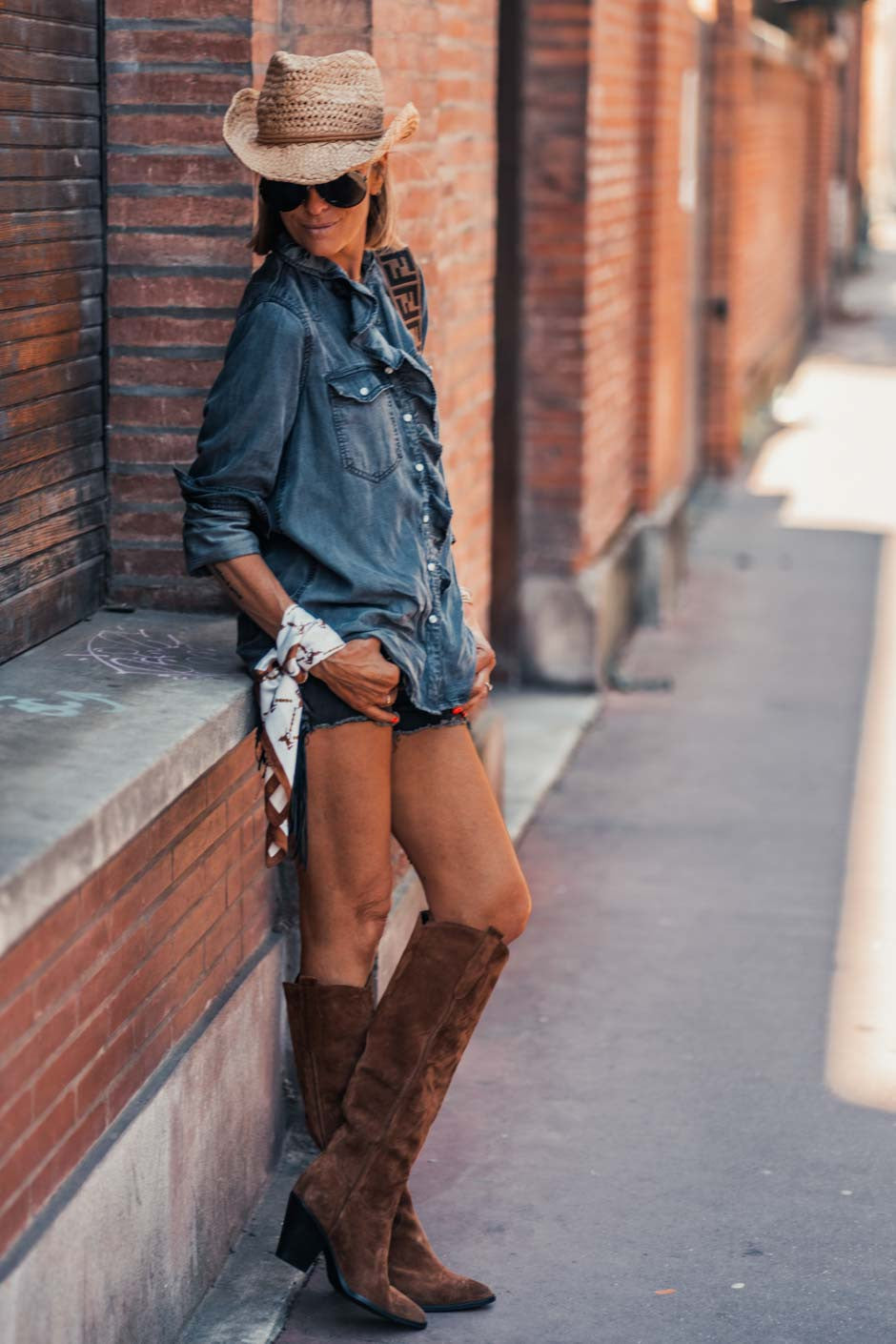 Chemise Grungemama Marvin noir