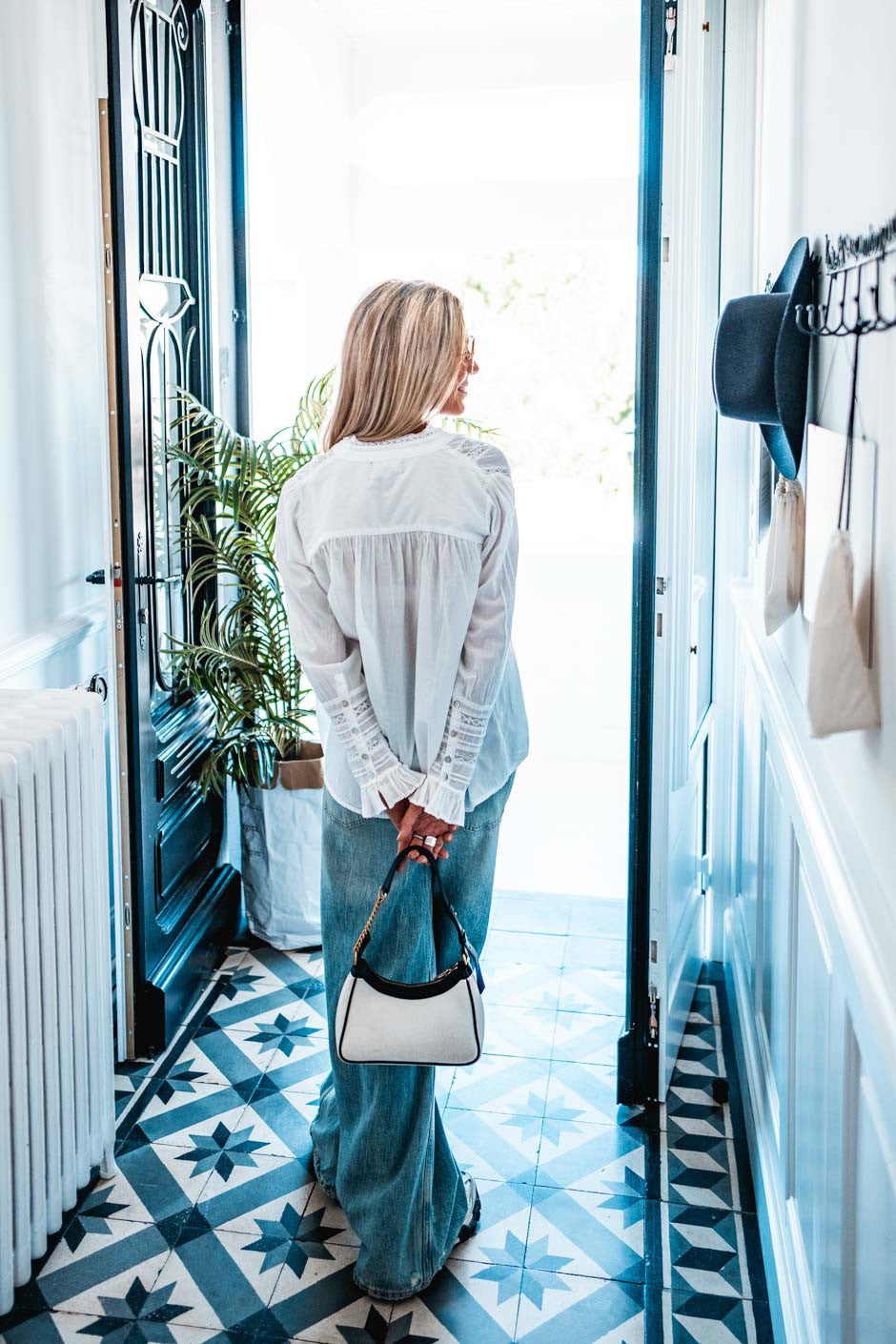 Chemise Grungemama Nella blanc